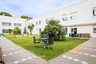 Patio interior Residencia de mayores Valladolid