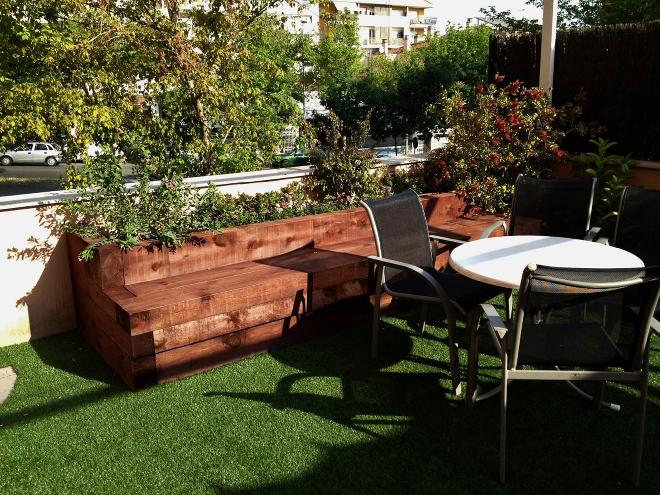 terraza exterior residencia mayores gerunda