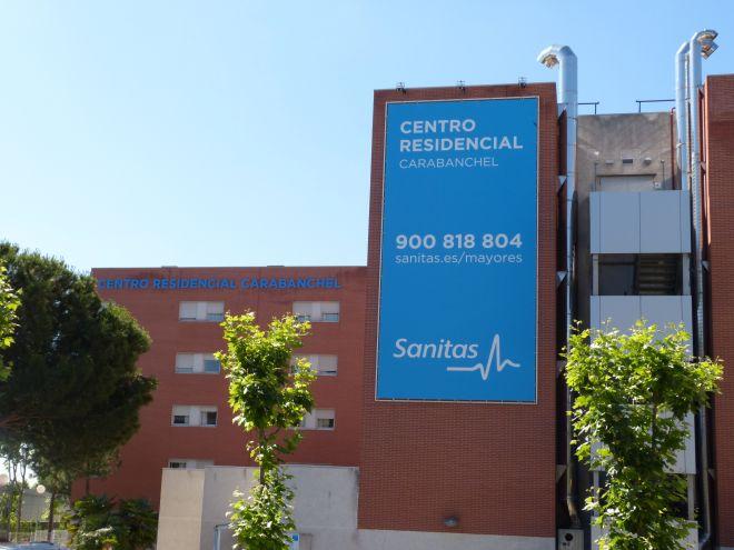 fachada residencia sanitas mayores Carabanchel