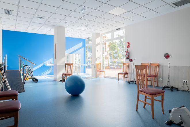 gimnasio residencia sanitas mayores Carabanchel