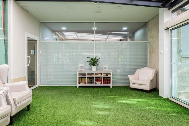 terraza residencia sanitas mayores Carabanchel
