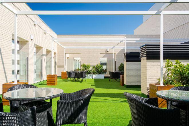 Jardin residencia san martin