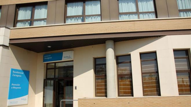 fachada residencia mayores zaragoza