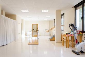 gimnasio residencia mayores loramendi